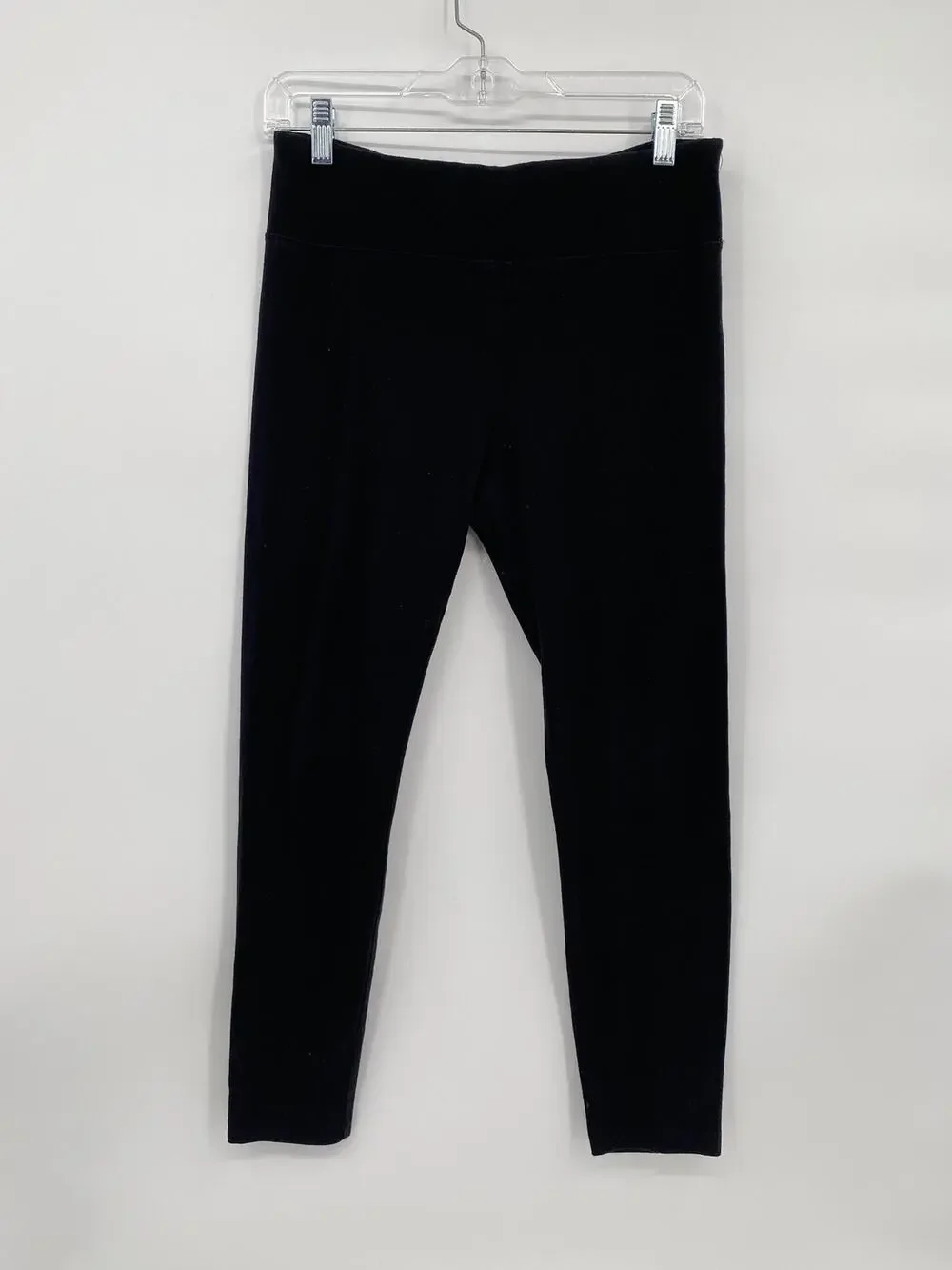 Justice Girls Black Basic Leggings XXL 16P-18P Petite Length 7/8 Ankle